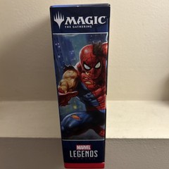 Marvel Legends Magic the Gathering Battle Damaged Spider-Man Figure with Card B