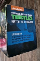 TMNT History Of Leonardo 8 Figure Box Set 2015 Teenage Mutant Ninja Turtles (E☆)