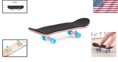 Wooden Finger Board for Kids – Smooth Riding Mini Skateboard with Ball Bearings