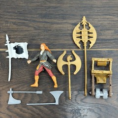 Kenner Dragonheart KARA W/ Axe Chopping Cart Vintage Action Figure – Complete