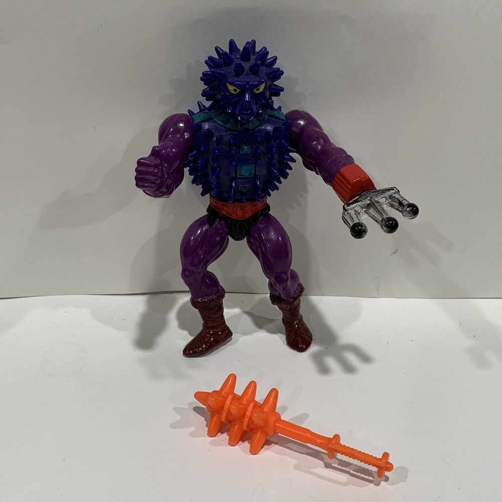 MOTU Spikor Vintage 1984 Complete w/ Club He-Man Mattel Masters Of Universe