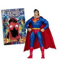 McFarlane DC Direct Page Punchers Superman (Zero Hour) 7in Figure with Comic