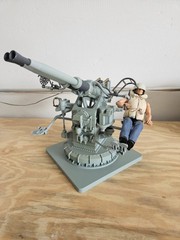 GI Joe Navy Gunner 40mm Twin Mount Anti-Aircraft Action Set