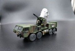 1/72 U.S HEMTT A4 Tank Mobile Dense Array NATO Tricolor Finished Model 3D Print