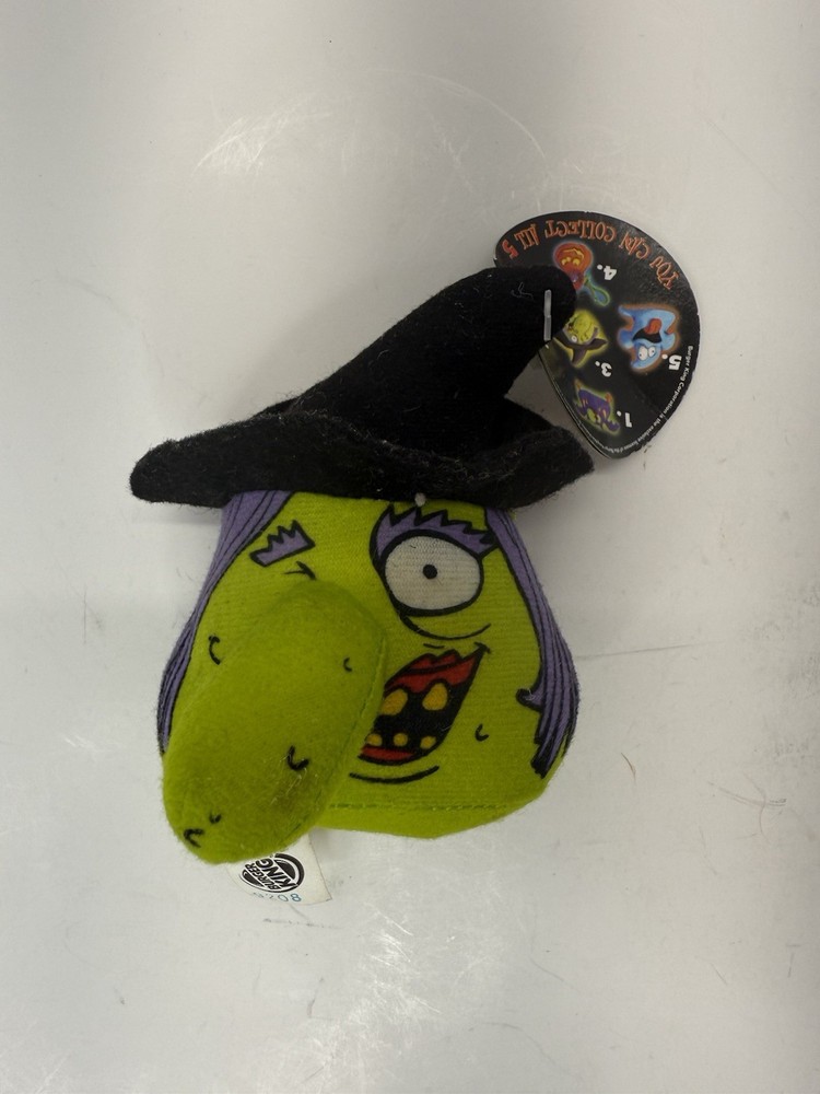1999 Witchazel Witch 4″ Burger King Silly Slammers Halloween Action Figure #3