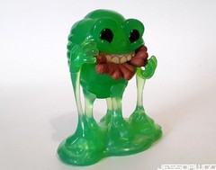 translucent Slimer #747 Funk Pop! Movies a Walmart exclusive Ghostbusters real