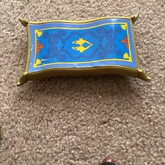 12!!! VNTG Disney Mattel 1992 + BK Aladdin Items See Photos + Description