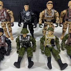 8-Chap Mei S1 Sentinel Army Military Soldier Action Figures 4″ Lot