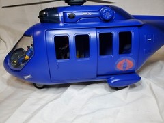 GIJOE 1/18 Scale Custom Cobra Attack Helicopter With Cobra Trooper And Vipers