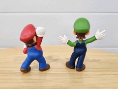 World Of Nintendo Mario & Luigi Collectible Figures Video Games Super Mario Lot