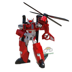 Tobot V Galaxy Detectives Rescue Flight Transforming Helicopter Robot Figure Toy