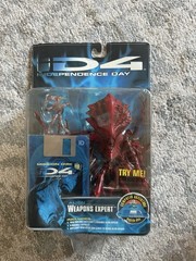 Alien Weapons Expert 1996 ID4 INDEPENDENCE DAY Trendmasters MOC NEW #2