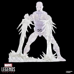 Legends Series Secret Wars Ice Man, X-Men Retro Comics Collectible 6-Inch