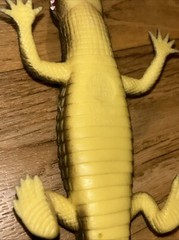 Alligator Crocodile Plastic Rubber Figure Fun Stuff Inc. 12″ Long