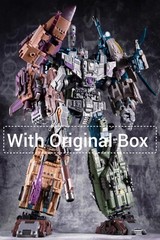 IN US_Jinbao Bruticus Decepticons Oversized Warbotron 55CM Figure/Birthday🎁