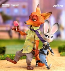 GONG Zootopia Judy Hopps and Nick Wilde Action Figure new in stock