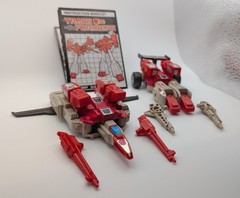 1987 Transformers G1 Autobot Clones Fastlane Cloudraker 100% Complete + Manual