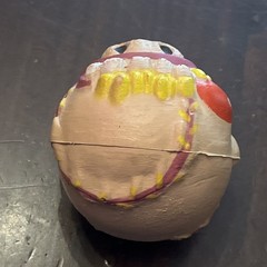 Vintage Madballs Spit Ball Louie Mel Appel 4” Foam Weird Ball 1986 TMAC