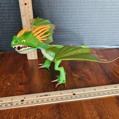Spin Master How to Train Your Dragon 2010 DEADLY NADDER Green Action Figure
