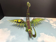 How To Train Your Dragon Barf and Belf Zippleback lot of 2 action figures