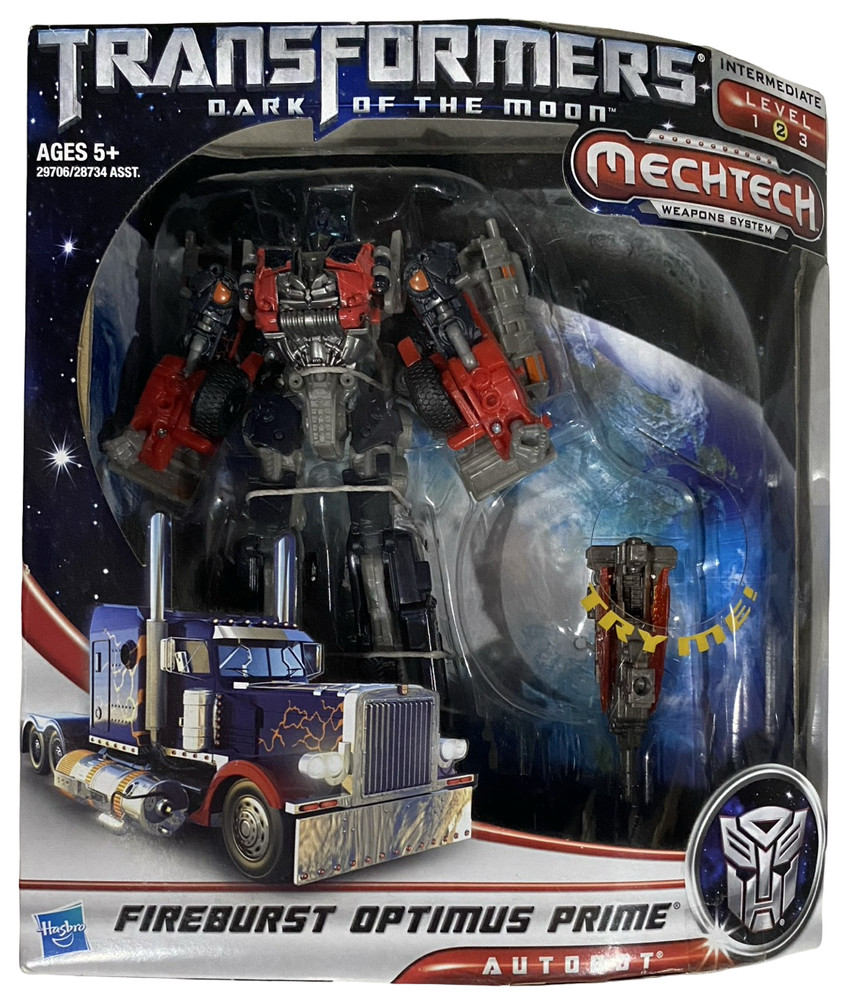 Transformers Fireburst Optimus Prime Dark of the Moon Action Figure NEW 2011