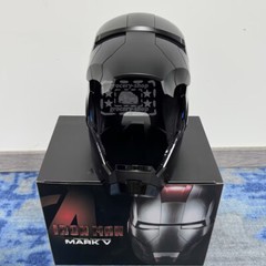 2025 New Iron Man MK5 Helmet Deformable Voice Control Wearable Electroplated