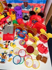 HUGE Mickey Mouse Clubhouse Playset Multiple Set Lot With Toy Chest Figures RV