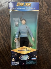Star Trek Collector Edition Captain Kirk Mr Spock Sulu Scott 1996 Set Of 4 MIB