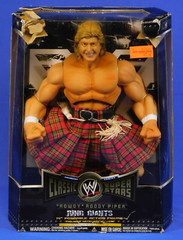 WWE CLASSIC SUPERSTARS 14″ ROWDY RODDY PIPER RING GIANTS FIGURE NEW IN ROUGH BOX