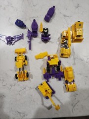 Transformers 1984 Devastator All Constructicons With accessories near complete
