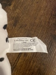 DISNEY Store 101 DALMATIANS Puppy Dog Mini Bean Bag 8″ Plush Toy New With Tags