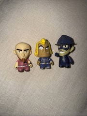 2017 Kidrobot Venture Bros Lot Of 3 Adult Swim Figures Brock Samson & Rusty +