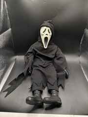 Vtg 1997 Ghostface 18″ Plush Doll Scream Movie Spencer Gifts RARE ~ Not Working