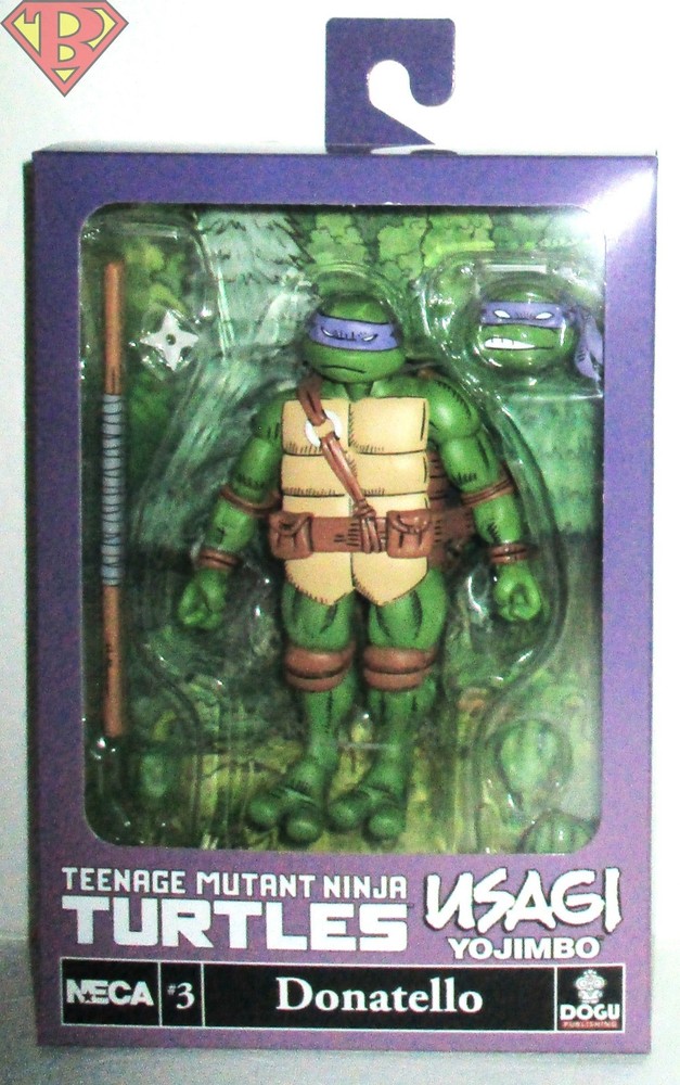 DONATELLO TMNT x USAGI YOJIMBO 7″ Scale 5.5″ Action Figure #3 Neca MINT 2026