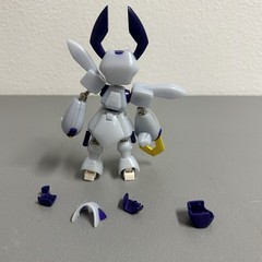 Medabots Rokusho 6″ Takara 1999 Dual Model Kit Vintage Incomplete? See Pics