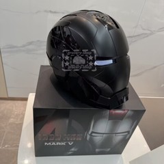 2025 New Iron Man MK5 Helmet Deformable Voice Control Wearable Electroplated