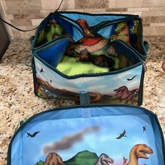 JARU DINOSAUR LOT OF 8 PLUS BONUS CARRY CASE & 5 EXTRA DINOS FREE SHIPPING