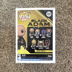 Funko Pop! Movies DC Black Adam Vinyl Figurine #1231 Black/Gold