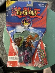 Yu Gi Oh Series 9 Exclusive Mini Action Figures Dark Magician Kuriboh NOS