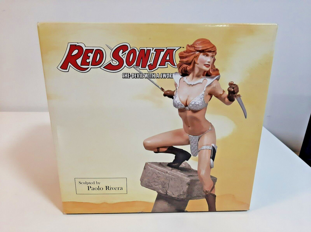2008 Dynamite Entertainment LTD Edition Red Sonja Statue – New & Sealed