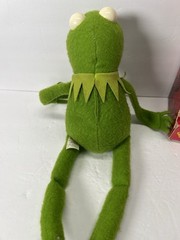 Vtg 1977 Kermit the Frog Fisher Price #850 Jim Henson Muppets Plush W/ Box
