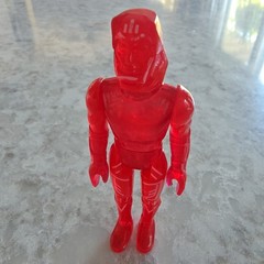 Vintage 1981 Tron Movie Red SARK Action Figure Toy Tomy Walt Disney