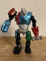 Real Steel Movie Metro 5″ Action Figure Boxing Robot Posable Plastic 2011 Toy