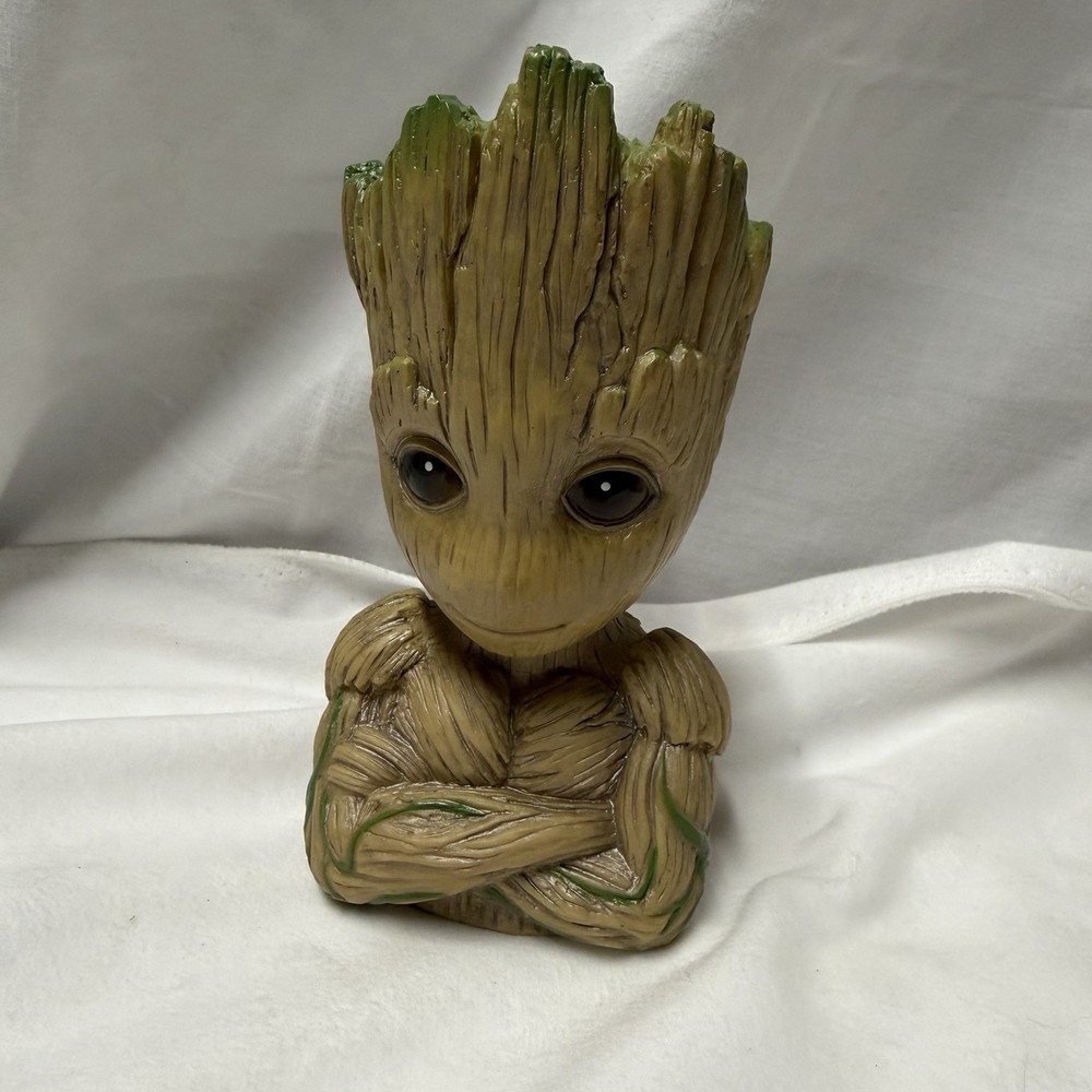 Guardians of the Galaxy Groot 6″ Vinyl Plastic Coin Bank Marvel Bust Head