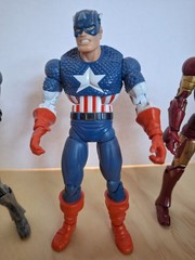 Marvel Legends, 2007 Captain America, 2008 Iron Man Mk II, And Mk III