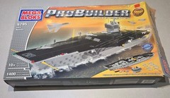 Mega Bloks Pro Builder USS Nimitz #9795 2004