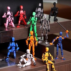 2025 Titan 13 Action Figures Set – 3D Printed Multi-Jointed Collectibles 5pcs