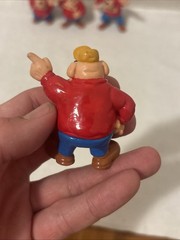 (4) 1989 Bully Disney Duck Tales 3.5″ Beagle Boys Figure Lot Germany