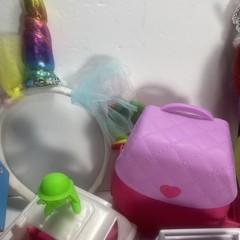 Girls Toy Lot Variety Of Toys, Plush Jewelry Box And Collectibles 18 Items