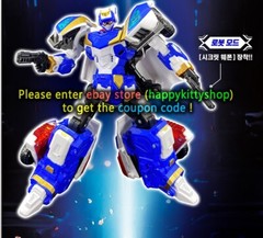 Metal Cardbot S Shape Movable Doll Police Car Robot Toy Boy –